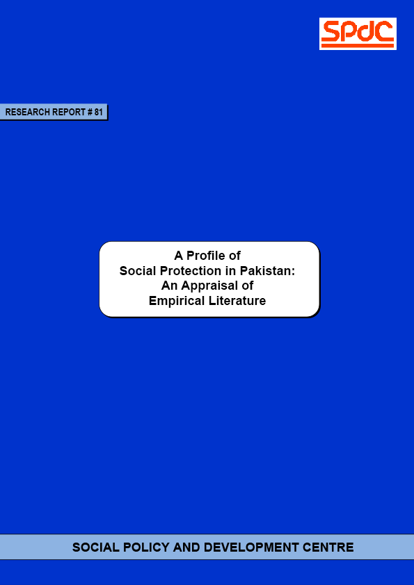 A Profile of Social Protection in Pakistan: An Appraisal of Empirical Literature