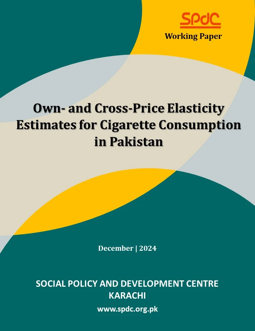 Own- and Cross-Price Elasticity Estimates for Cigarette Consumption in Pakistan
