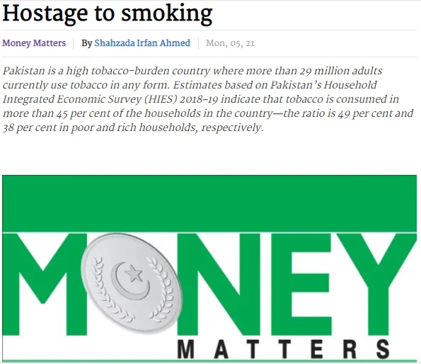 Hostage to smoking