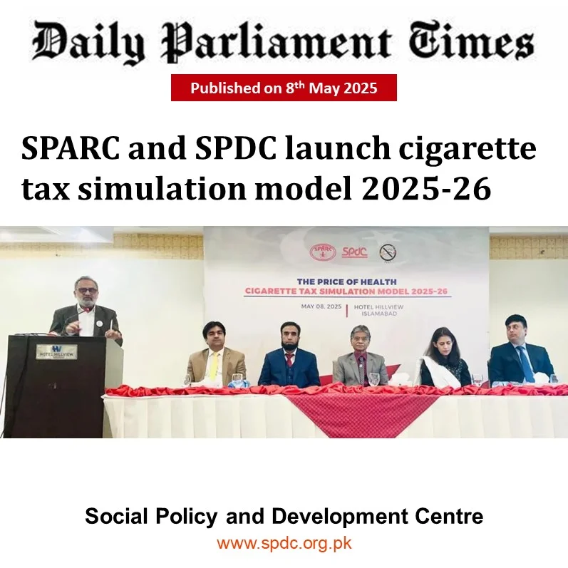 SPARC and SPDC launch cigarette tax simulation model 2025-2