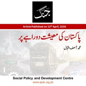 پاکستان کی معیشت دوراہے پر