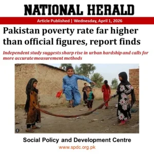 Pakistan poverty rate far higher than official figures, report finds