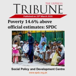 Poverty 14.6% above official estimates: SPDC